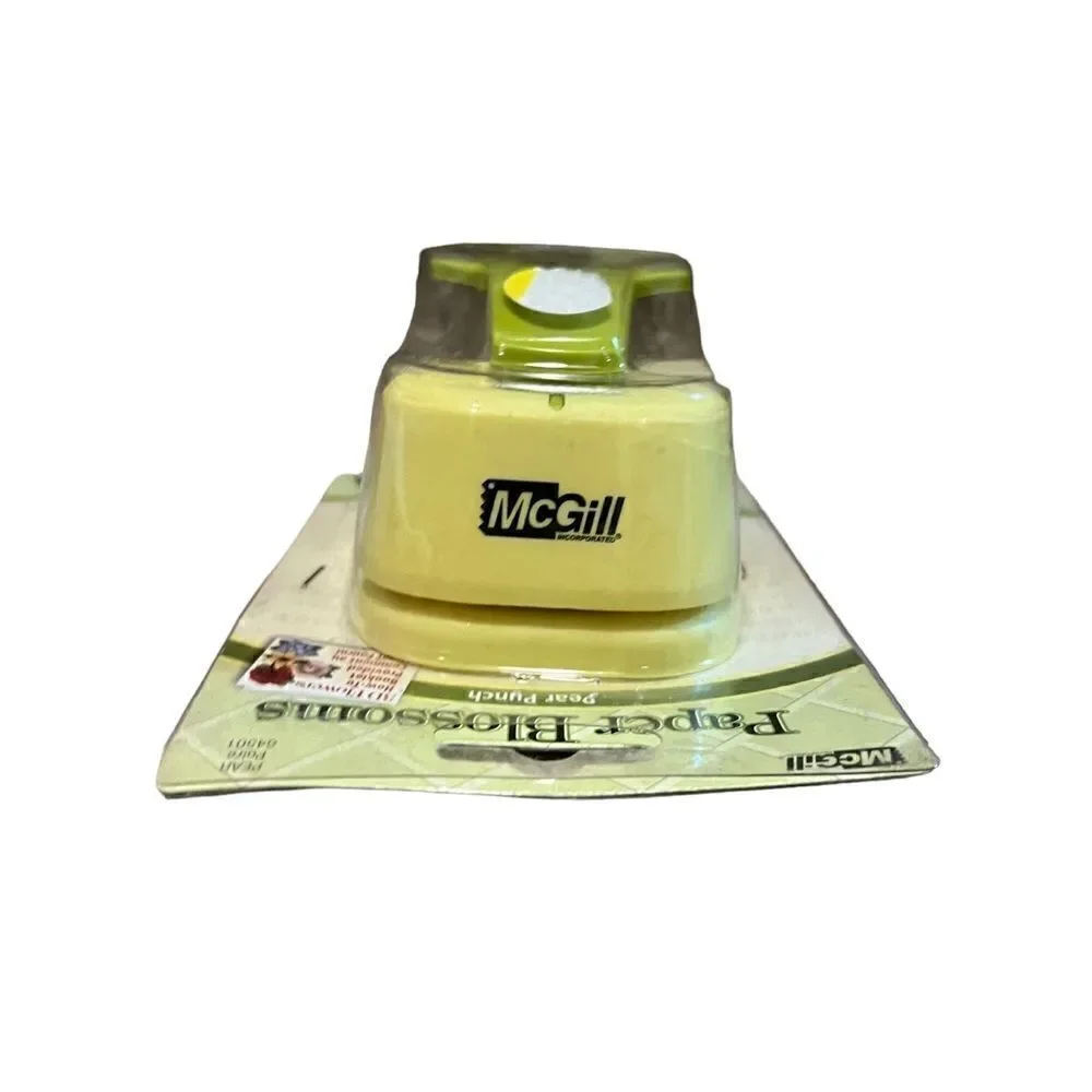 McGill Paper Blossoms Lever Punch for Pear 64501 Craft Scrapbooking New
